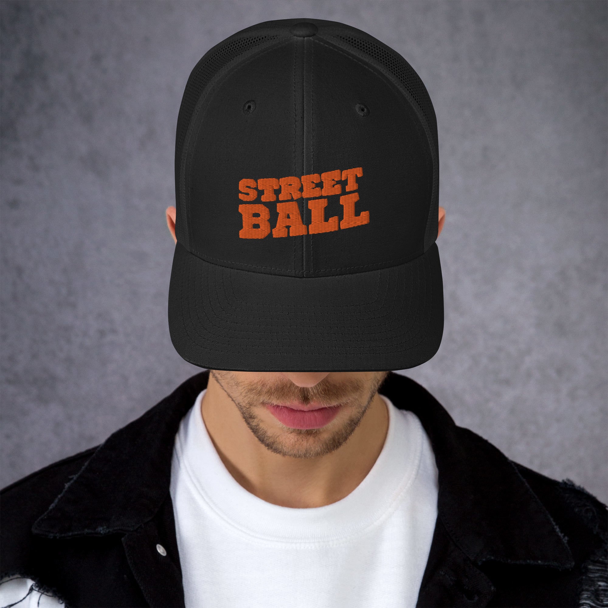Streetball Trucker Cap Orange