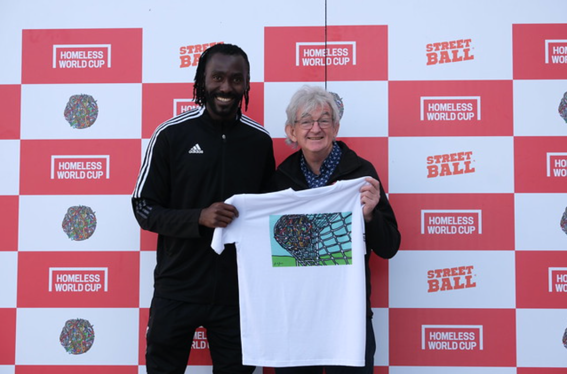 StreetBall becomes official merchandise partner for the Homeless World Cup